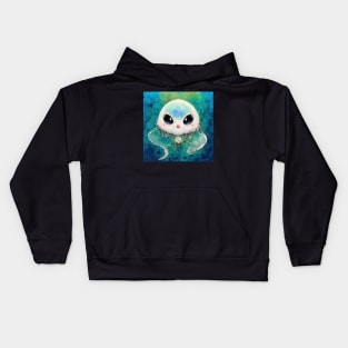 Cute sea creature - Jellyfish Monster Kids Hoodie